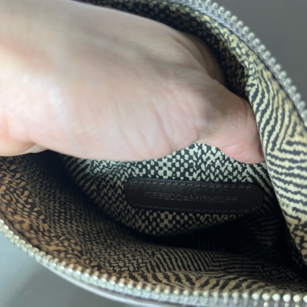 Rebecca Minkoff Mini Crossbody Bag Gray - Picture 11 of 12